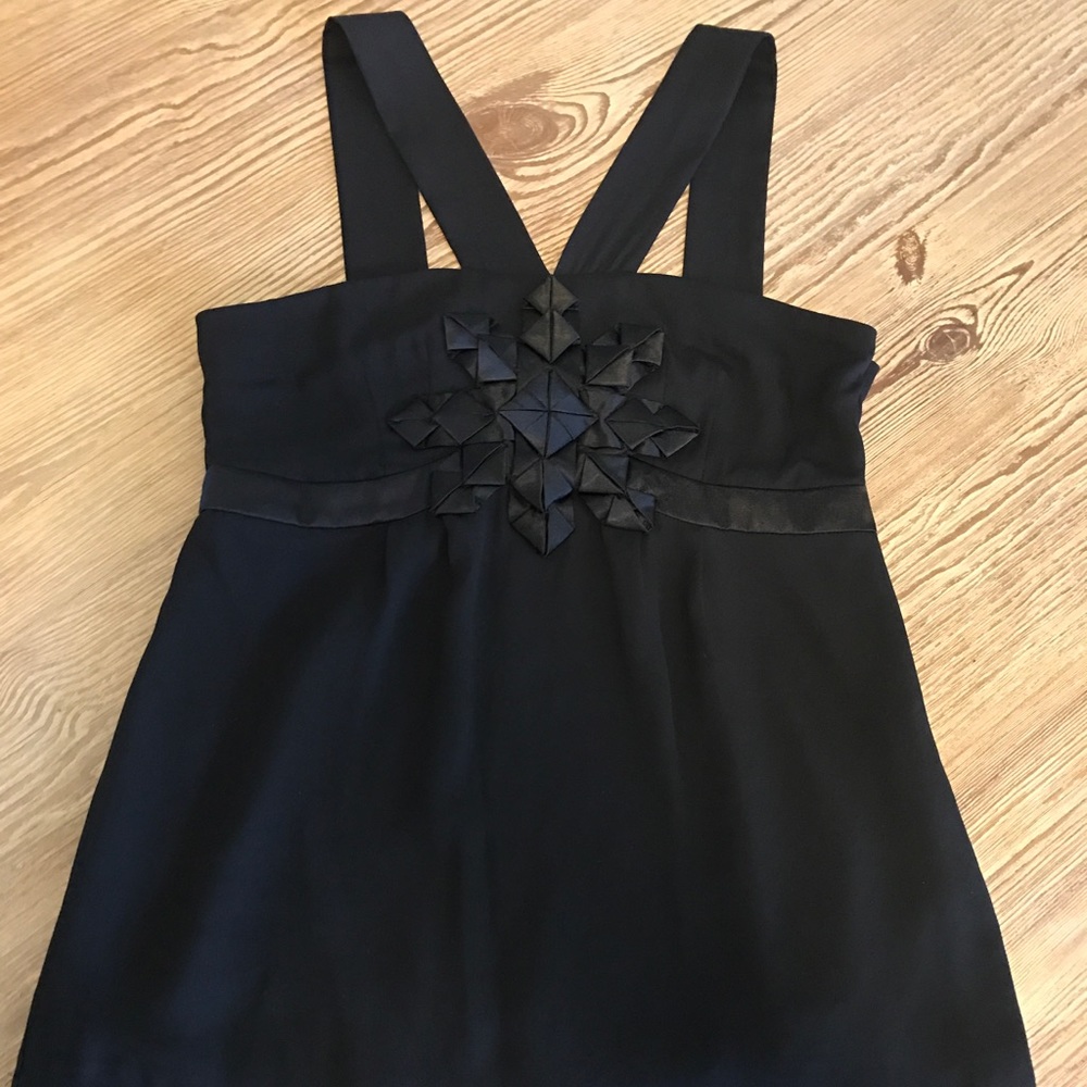 Banana Republic Black dressy tank top blouse